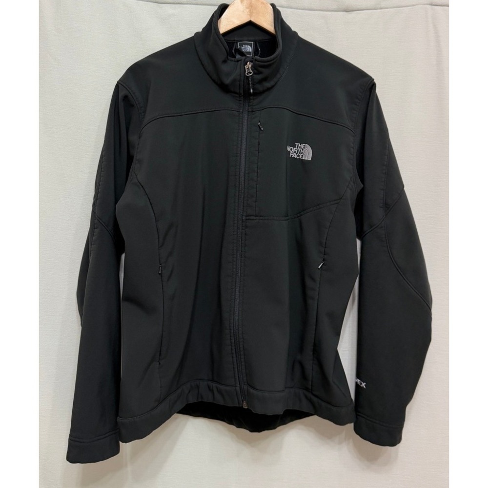 The North Face Mens M Apex Softshell Jacket Black Windproof Gorpcore Hiking Coat
